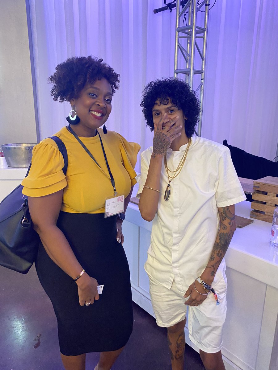 williams_kimba's tweet photo. Learned so much from @TechWithX during her panel @CultureShiftLab in Miami! AI is still racist due to the inherent biases of the people that build it! It’s not enough to have a Black guy on your team…We MUST talk to the community users to ensure we are representing them justly. https://t.co/dF9wL4Uumb