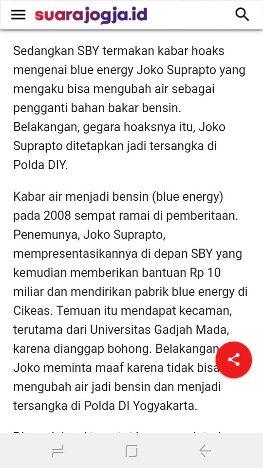 "PENAKUT YG RAKUS"

Negara ini pernah memiliki kepala negara yg melempari wajah negaranya dgn kotorannya sendiri, telphonenya disadap Australia &amp; menghadiahi Grasi pada Corby.

Pun, Kepala Negara itu pernah mengunyah hoaks sedemikian rakusnya. 

KUNYAH TUH HOAKS !!

1/2