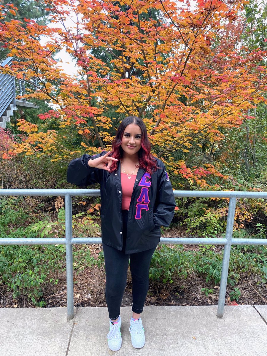 WazzuGammas's tweet photo. 🎃October Sister of the Month🎃

Congratulations to #87 Mu Line Deuce Angela *Ixleaná* Guízar

Angela has been very active and dedicated this semester! Not only in our chapter but also within our community as a C.A.S.H.E and S.H.A.P.I.N.G team leader! AE is so proud of you!💖💜 https://t.co/PEIBXsZHGs