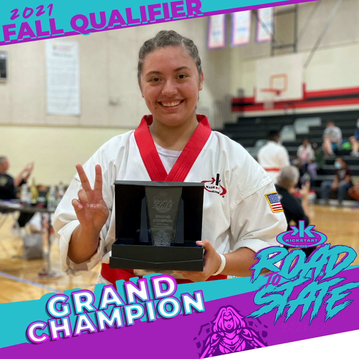 KICKSTART_KIDS's tweet photo. Introducing the North Texas Fall Qualifier Grand Champions! #KSKfall #ROADtoSTATE

Black Belt - Isha M. - DeWitt Perry Middle School
Advanced - Kat B. - @DeWitt_Perry
Intermediate - Jairam K. - Barbara Bush Middle School
Beginner - Asher O. - Bush Middle School 
@CFBISD https://t.co/jgziwRQ13T