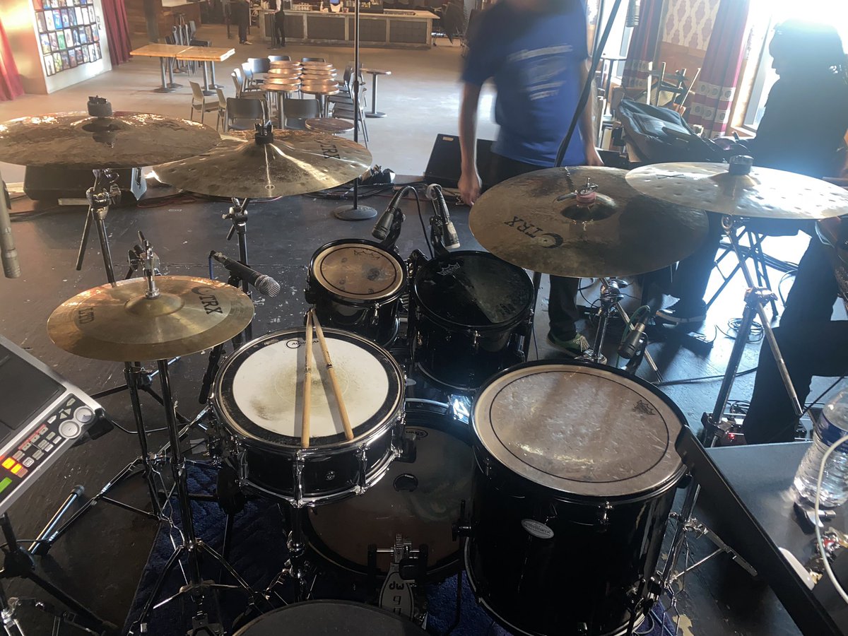 MurryOnDrums's tweet photo. Yoooooooo it’s going down tonight with @terisagriffin and we at #ThePromontory https://t.co/CvOzGCfFcr