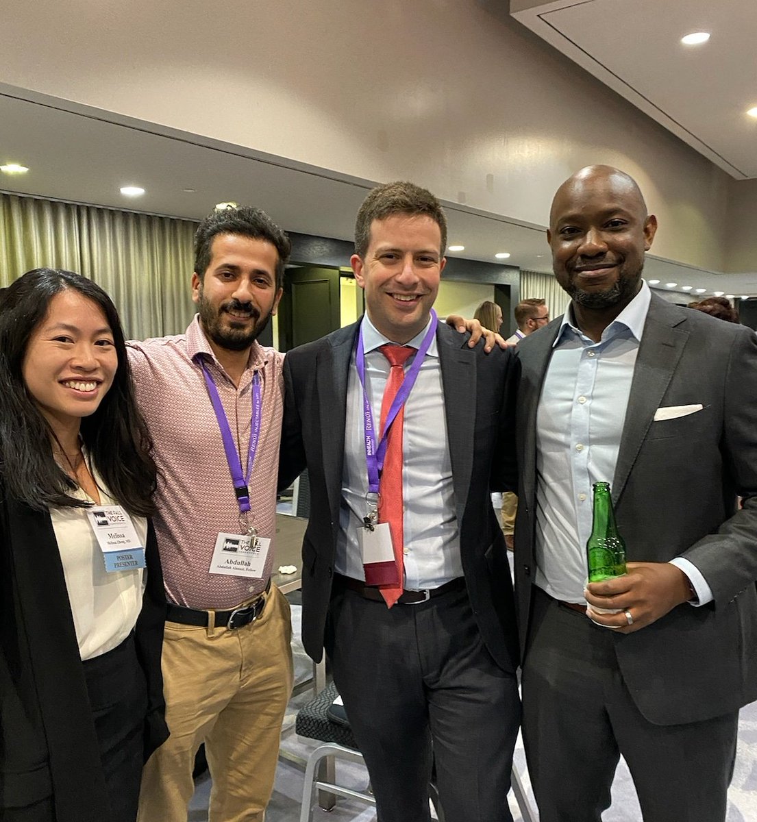anaentaa's tweet photo. We enjoyed the #fallvoice conference, Miami 2021. It was a great to meet the past and the future UW laryngology fellows and learn from them. See you next year in San Francisco! @oto_uw @TheFallVoice @amerati https://t.co/bScRSNDRQ0
