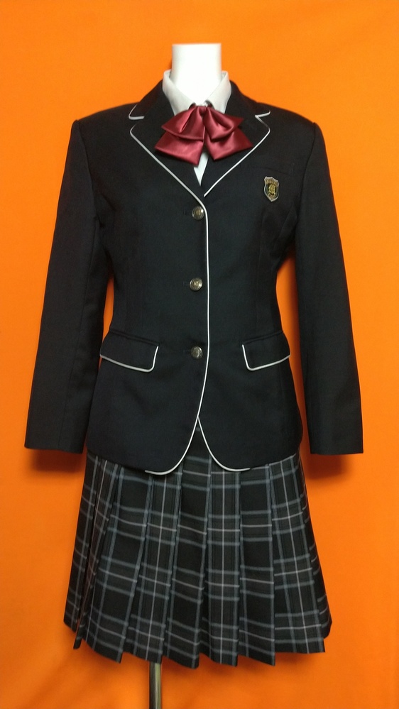 溝部学園高等学校の制服 大分県 別府溝部学園高等学校 制服 ブレザー スカート ブラウス リボン