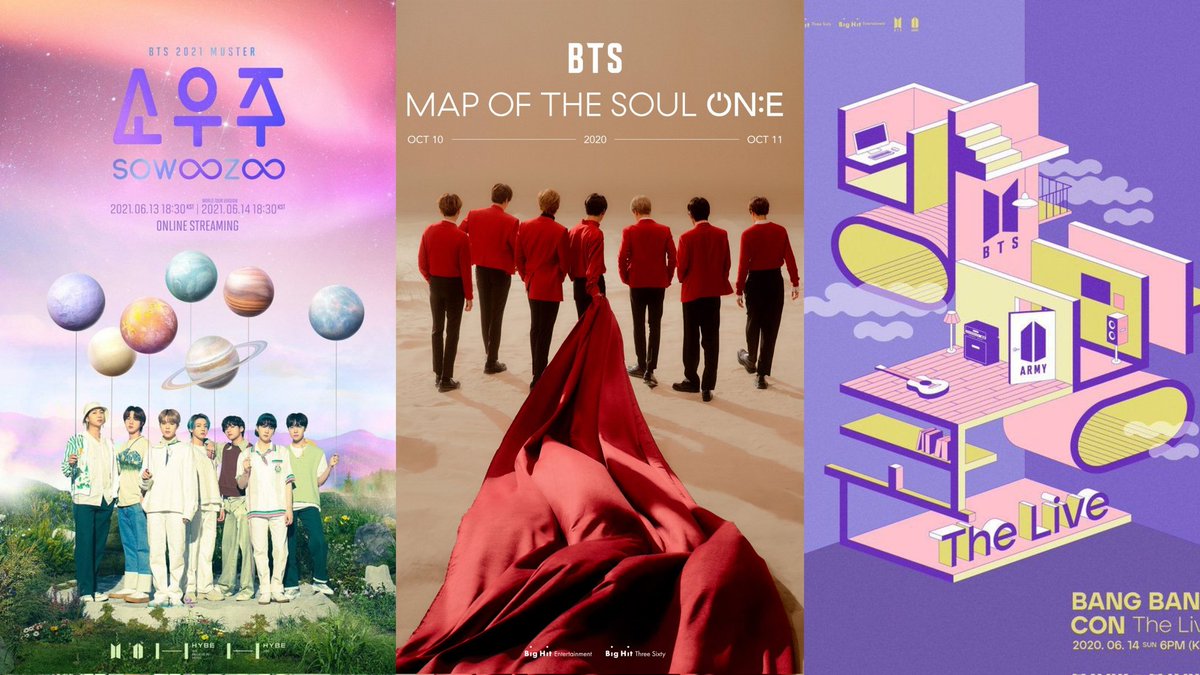 <a href="/BTS_twt/">방탄소년단</a> online concerts records ;

1.33m viewers   993k viewers   756k viewers