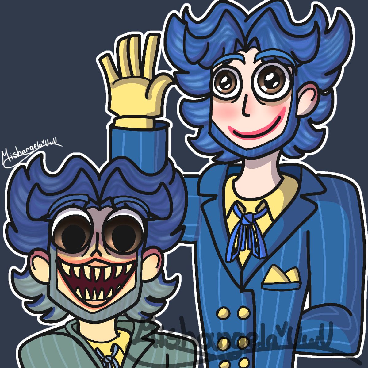 Angela On Twitter Senor Huggy Wuggy Version Humana Poppyplaytime Fanart Dibujo Draw Drawing Https T Co T73u4egsol Twitter