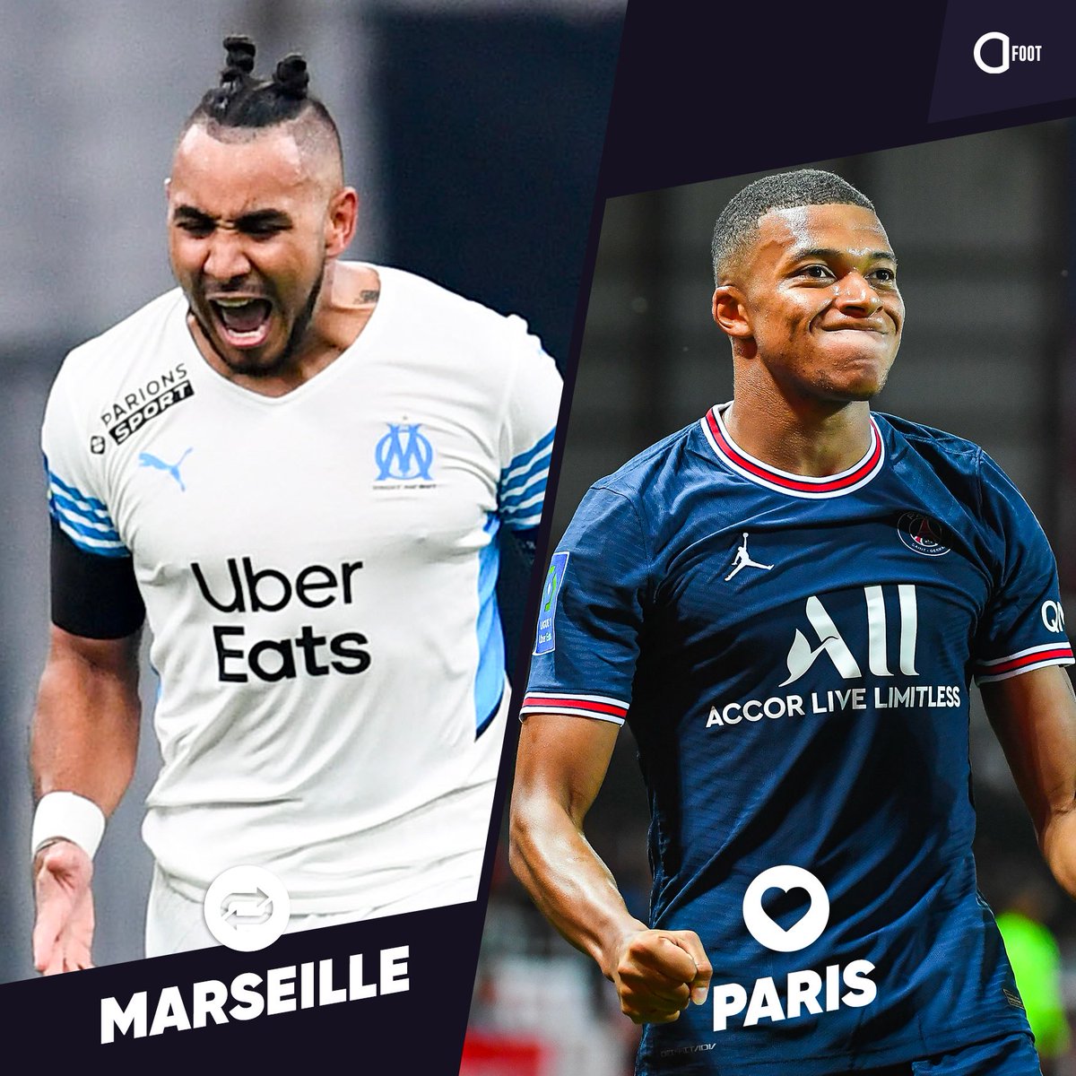 JOUR DE CLASSIQUE 🔥🇫🇷

Qui allez-vous supporter ce soir ?

🔁 MARSEILLE
ou
❤️ PARIS