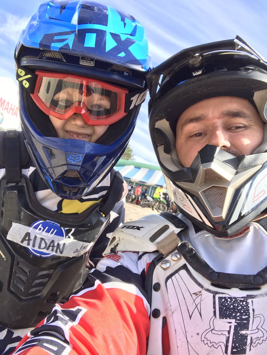 MrRumseyFDK's tweet photo. I had a chance to go dirt biking with Aidan today. Great riding through the fall forest. https://t.co/JLVPPm54mv