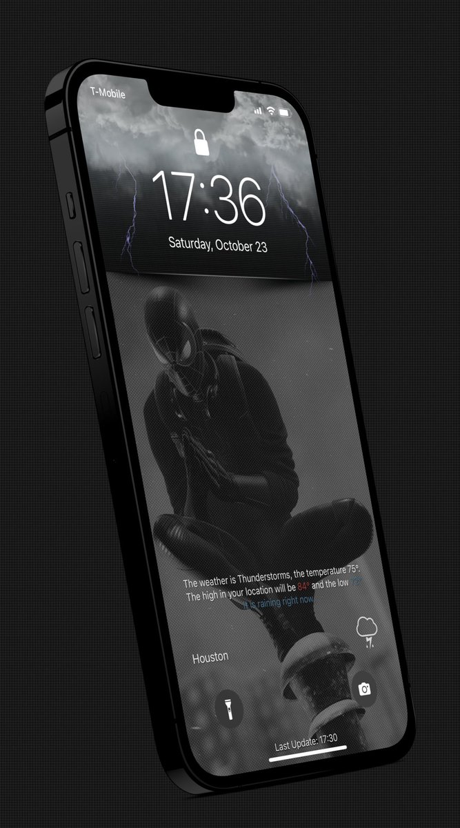 Kothuq's tweet image. The storm is so intense right now, I went ahead and check on my WeatherHTML theme.
#WeatherHTML2  @thewaytozion 
Credits where credits are due on images
@screenshot_pro 
#iOS1502 #nojailbreak