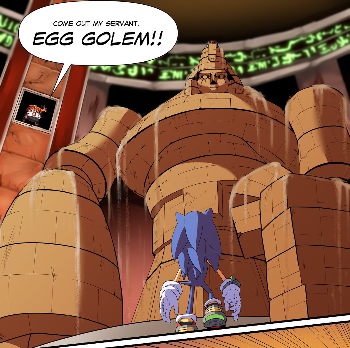VS ancient giant
#SonicAdventure2 