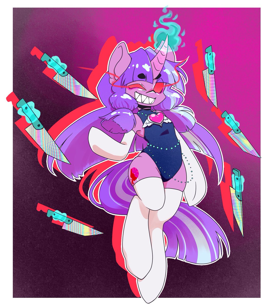 CutieManian's tweet photo. Sugar: "You wanna repeat that you lil pissbaby!?"
Whoever pissed her off is probably gonna regret that
HARD
Oh well
At this point they deserve it.
#MLPOC #MLPOriginalCharacter https://t.co/YQeWHI48Pg