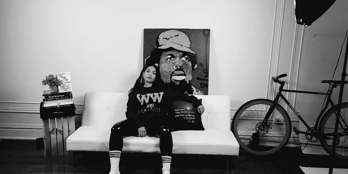 MirandaWritesMc's tweet photo. #walkerwear shoot in #Brooklyn !!! Stay tuned https://t.co/PVQzy4288m