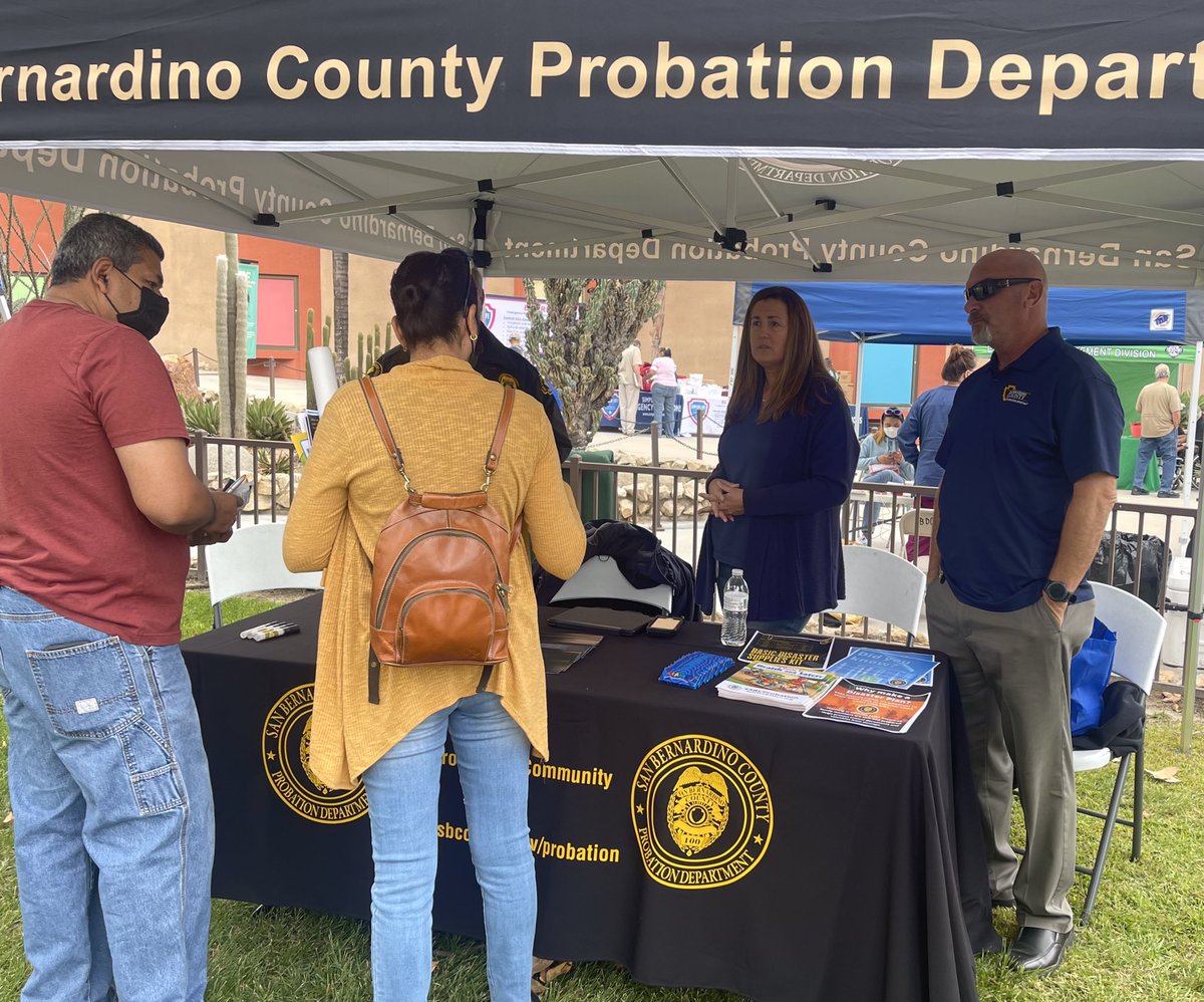 SBCprobation's tweet photo. Today, #SBCProbation participated in the San Bernardino County Great ShakeOut and Emergency Preparedness Fair. Staff provided resources and safety tips to the community in order to prepare for a natural disaster.
#SBCShakeOut
#SBSafe
#Vision4Safety
#SBCountyTogether https://t.co/0qCuNrihsu