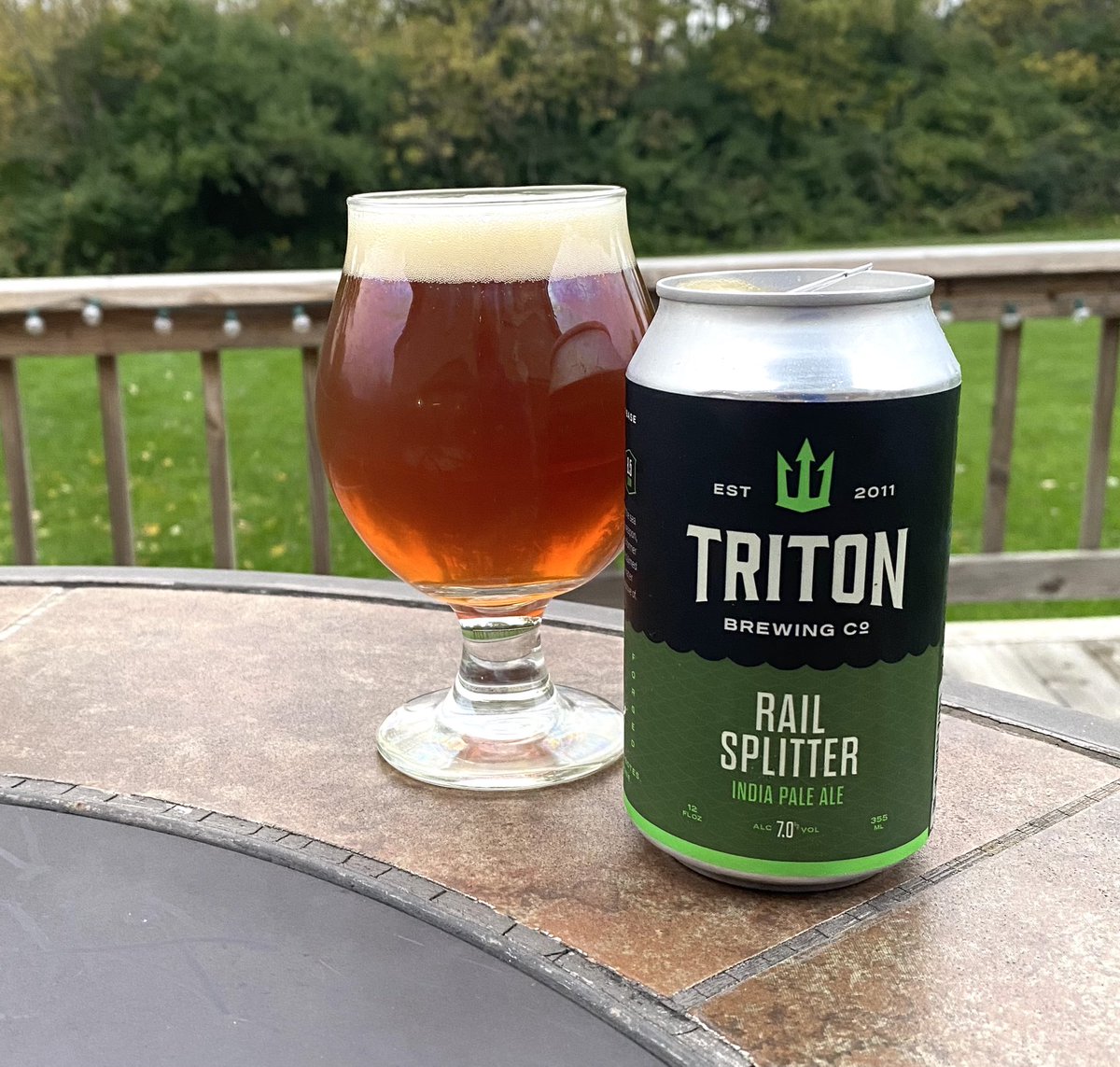 Indybeersleuth's tweet photo. Cheers to @TritonBrewing on your 10th Anniversary! @BeerBaron_Indy https://t.co/jK6VMz8eHU