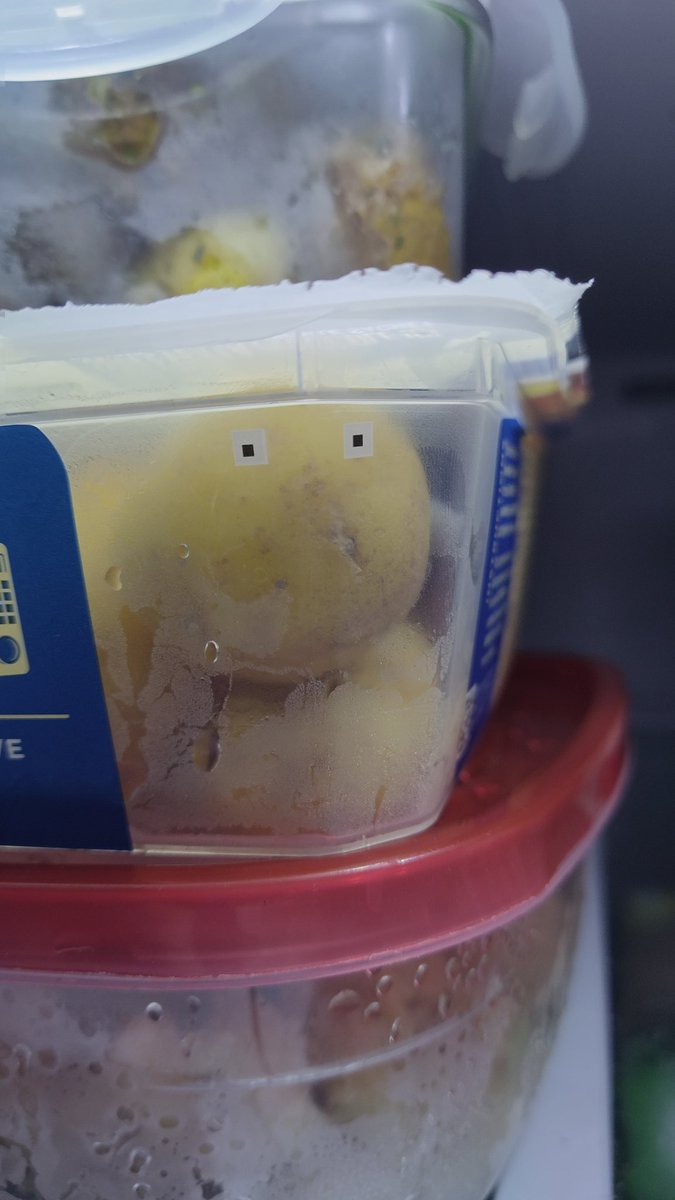 Fardy316's tweet photo. @LittlePotatoCo Is it normal that I feel like something's watching me every time I open the fridge ? 😂 https://t.co/mE0bBzbNTD