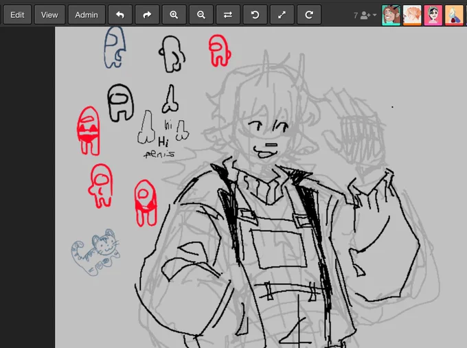 I can't post my WIP in peace 