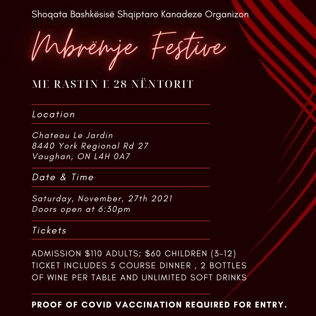 Albanian Canadian Community Association Toronto tweet media