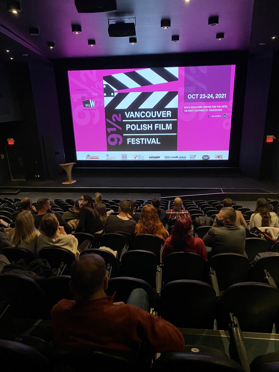 SFU_W's tweet photo. A behind the scenes look at The Vancouver Polish Film Festival happening now!
https://t.co/H9EzL1TQl7
October 23, 2021 - October 24, 2021 | SFU Goldcorp Centre for the Arts, 149 W. Hastings St. | Tickets: $15
https://t.co/tDGaS3bgpC…
#vpff #vancouverpolishfilmfestival https://t.co/pDKjonEbJh