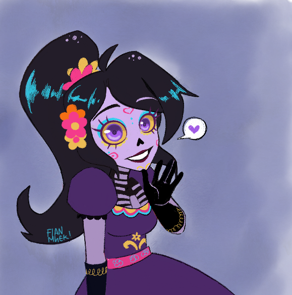 FlanMBGore's tweet photo. hola!

#CatalinaLaCatrina #FANART https://t.co/KpNZtxlisr