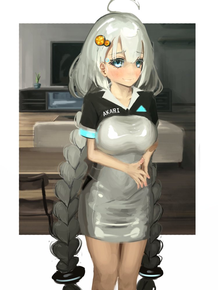 紲星あかり 「カーラさんの衣装えっち過ぎ【Detroit Become Human】紲星あかり」|いきのイラスト