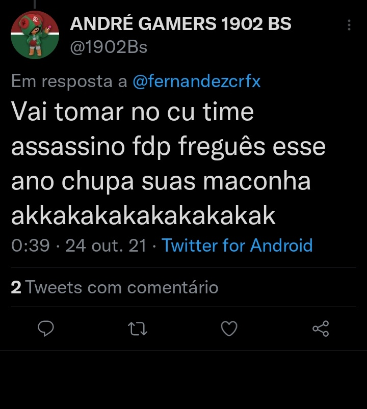 fernandezcrfx's tweet photo. aí, pra quem não viu o comentário da criança...

o pai dele se não me engano já falou da tragédia do ninho tbm, acho q foi até processado pelo fla.. https://t.co/RylBeXmGOH