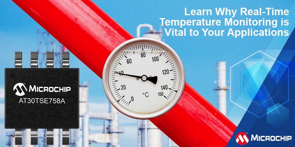 MicrochipTech's tweet image. Learn how to easily and cost-effectively measure your product&apos;s temperature while also deploying unique, best-in-class safety and reliability. mchp.us/3hEX4ay #temperaturemeasurement #nonvolatilememory #thermalmanagement