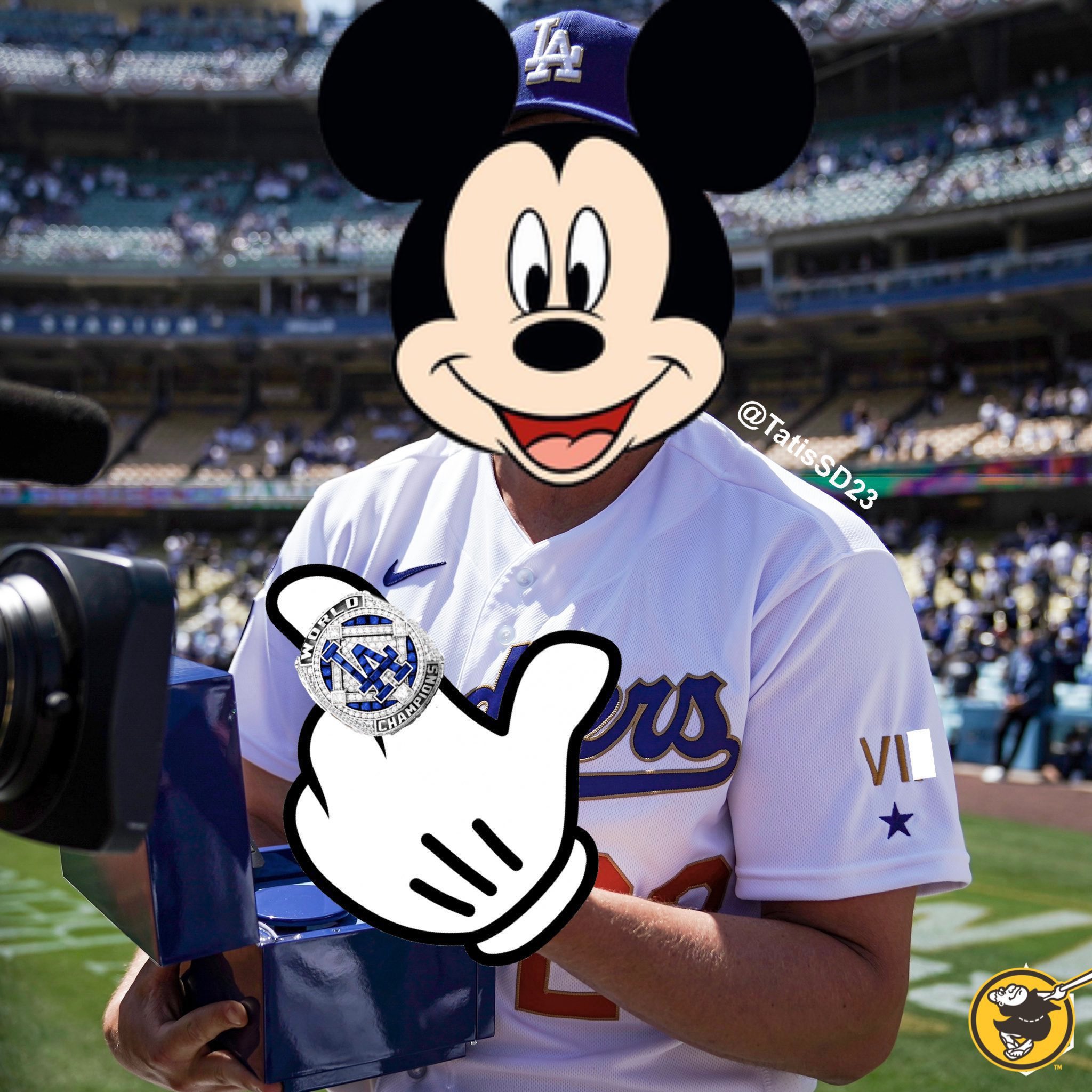 Auuss on X: The Los Angeles Mickey Mouse dodgers