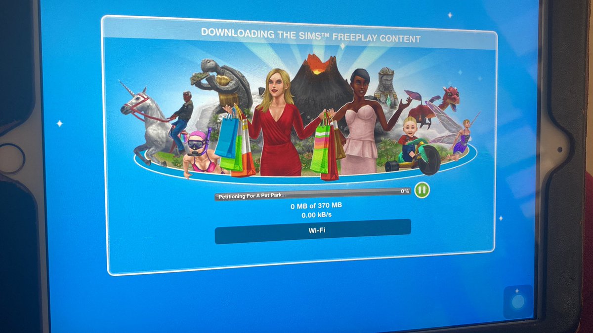 srrivatsan's tweet photo. @TheSimsFreePlay Folks it’s stuck for days, no issues with my internet, please advise . https://t.co/tSijGGLxe2