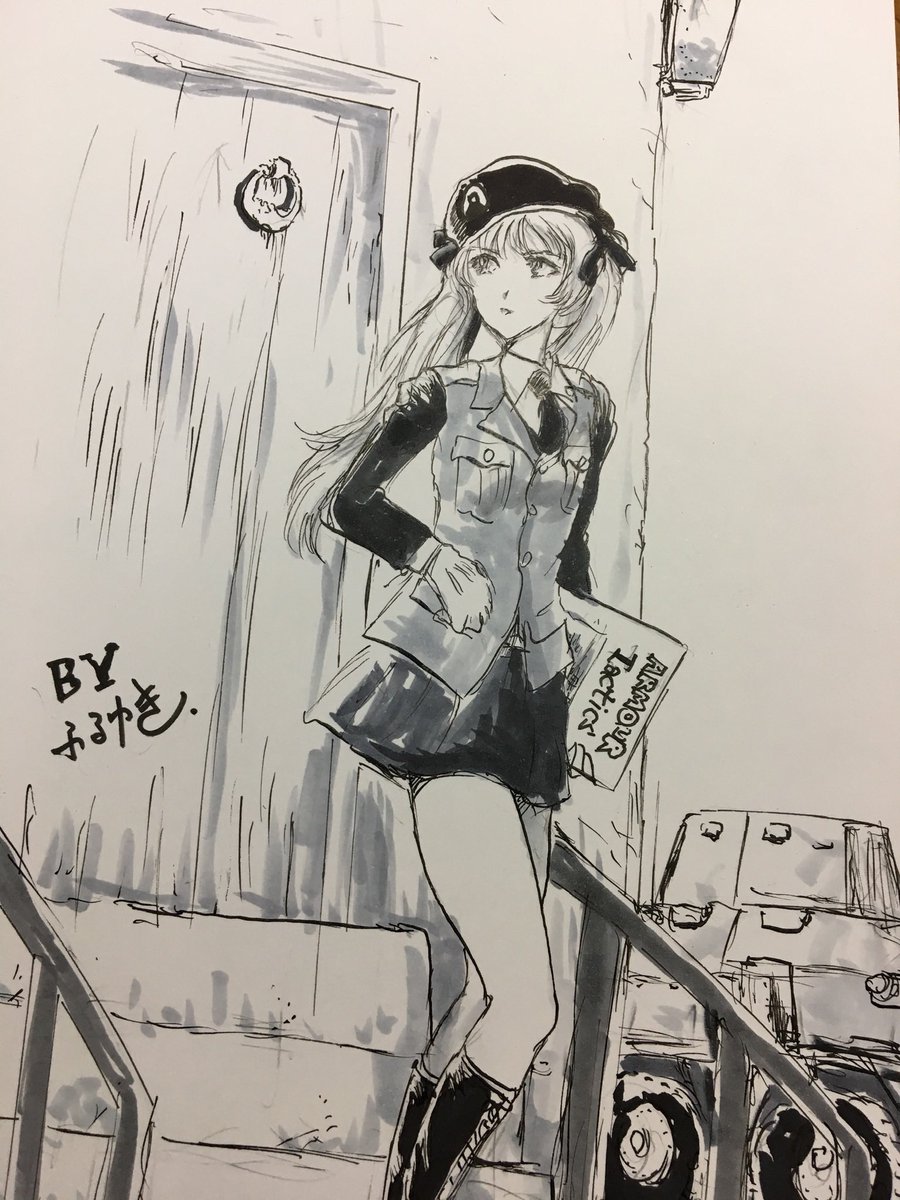 過去作ですが、愛里寿ちゃん誕生日おめでとう🎉。
 #島田愛里寿生誕祭2021 