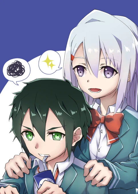 先日公開された「牛乳を飲んだら背が伸びるらしい」の表紙イラストです。短編ですごく読みやすいんで是非読んでみてください 