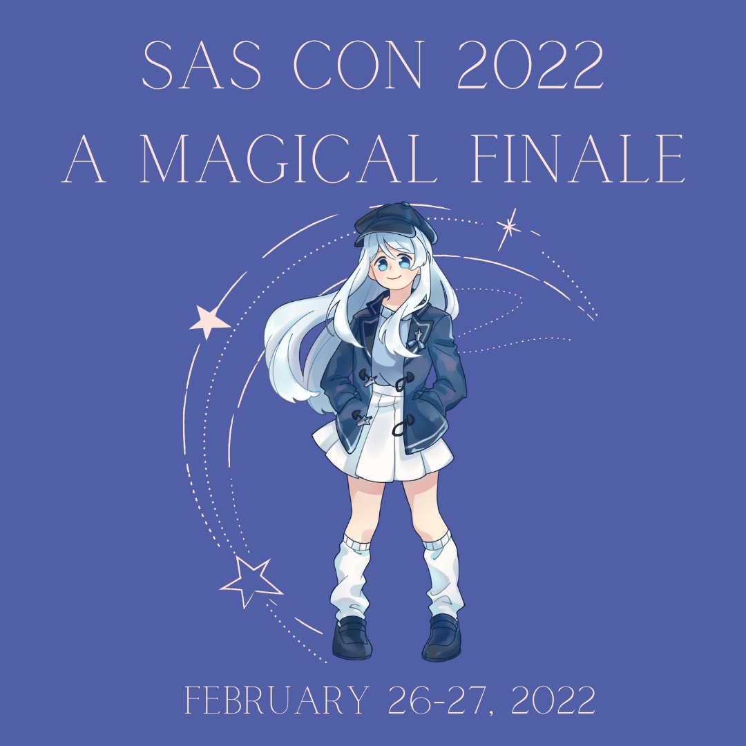 SaSCon20201's tweet image. SaS Con 2022 will be happening on February 26-27, 2022. It will be our last event. If you&apos;ve wanted to check it out, it&apos;s now or never! 

#sascon #writerscommunity #ArtistOnTwitter #Vtuber #virtualcon #convention