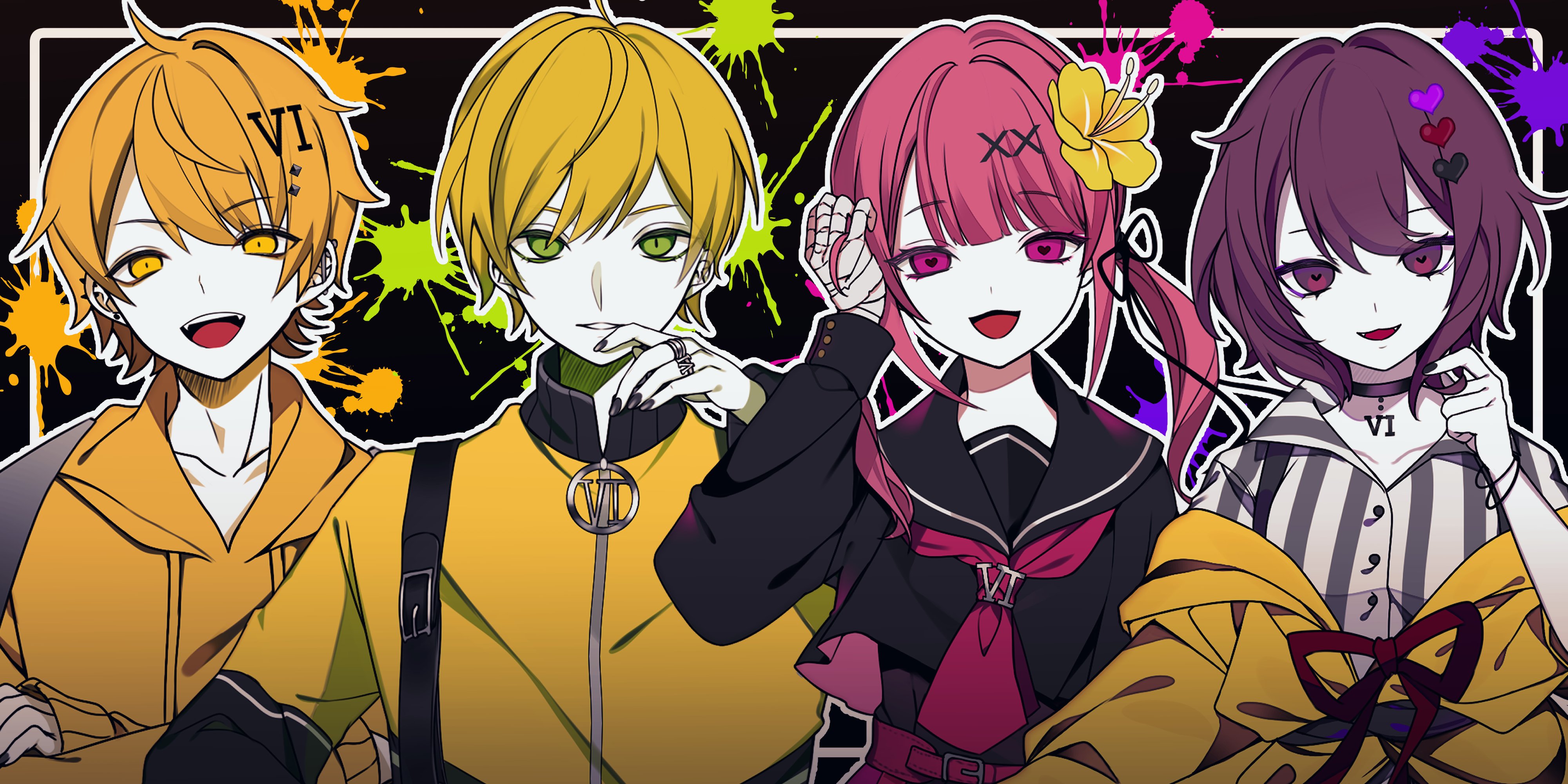 Twitter 上的 大魔王るあえる 6時のおやつ様のオリジナル楽曲 Dessert のｍvイラストを担当させていただきました 是非聴いてください 6時のおやつ T Co T3pxlhzzqt T Co O7wmkn6x3l Twitter