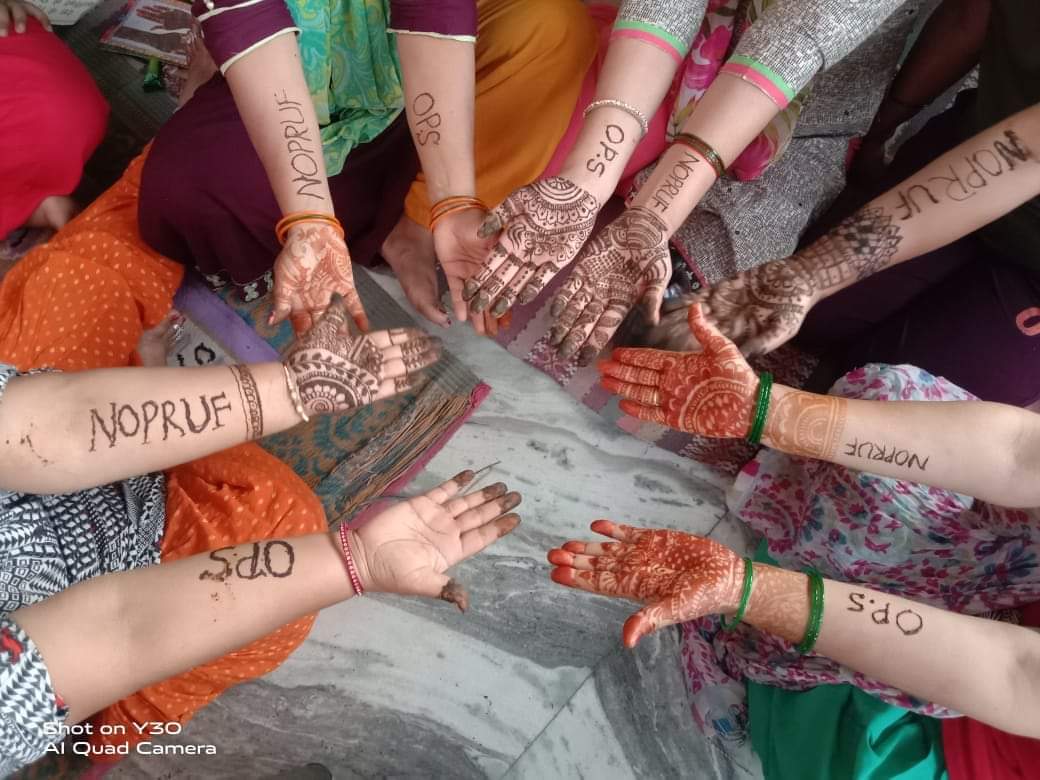 nopruf_Guj's tweet photo. #NOPRUF 
मेहंदी कार्यक्रम " करवा चौथ" सभी महिला कर्मचारी सहयोग दे। साथ और सहकर।
@bprawatNOPRUF @pp12479 @Rakes_Kantharia https://t.co/pE801PTMMn