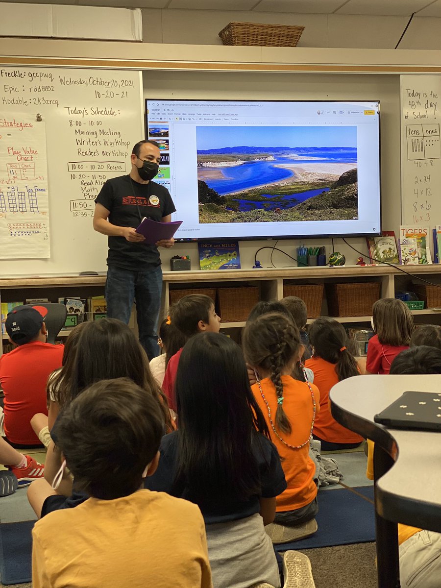 Wrapping up part of our Earth Science unit by connecting to this big world and helping our school community. Our first guest speaker, Mr. Avalos, who is a Heritage parent and volunteer who talked to us about the recycling program and how we can help. <a href="/Heritage_TUSD/">Heritage Elementary</a> #wearetusd