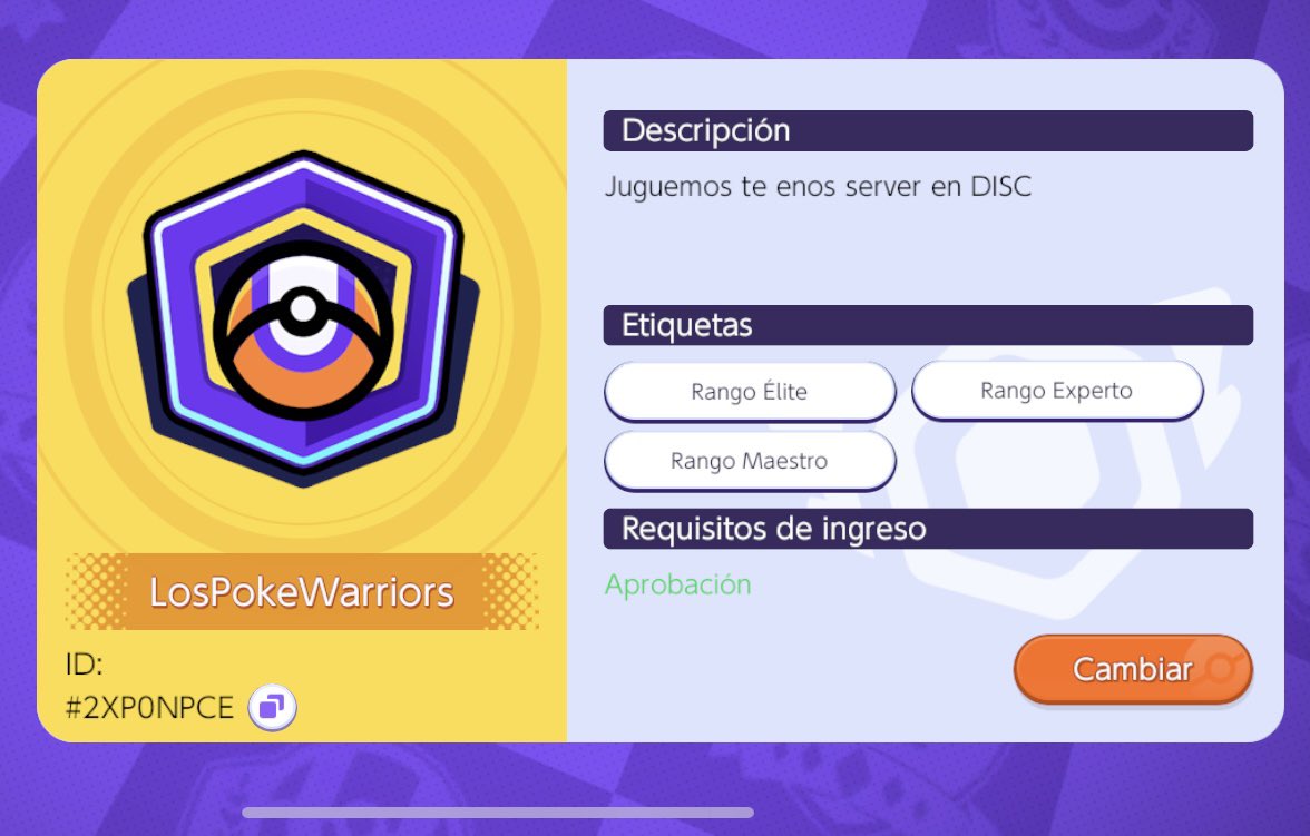 charto24's tweet image. LosPokeWarrios 
Nuevo circulo en Pokemon Unite
Id: #2XP0NPCE 
Si hablan español y les gusta el juego entren… porque no se ustedes pero estoy harto de la gente que no se mueve 🤬🤬