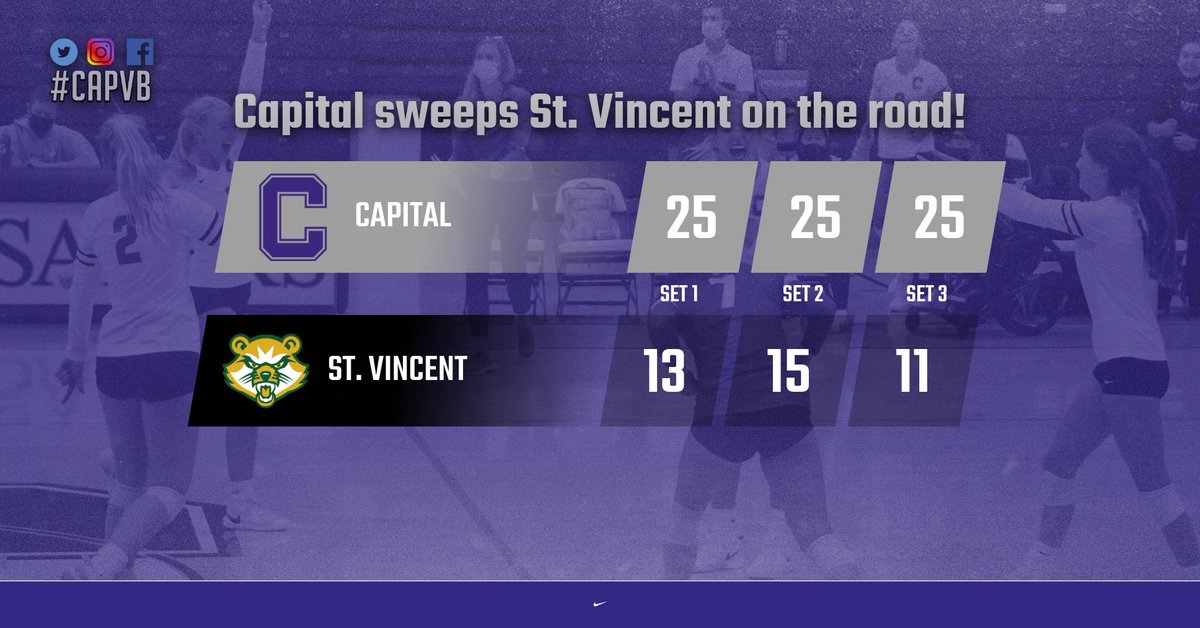 CapVolleyball's tweet image. Big day on the road for the Comets! #CapFam #CapVB