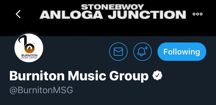 ghanalysis_'s tweet photo. The First Music label to be Verified in this KONTRI https://t.co/BxFcngrddz