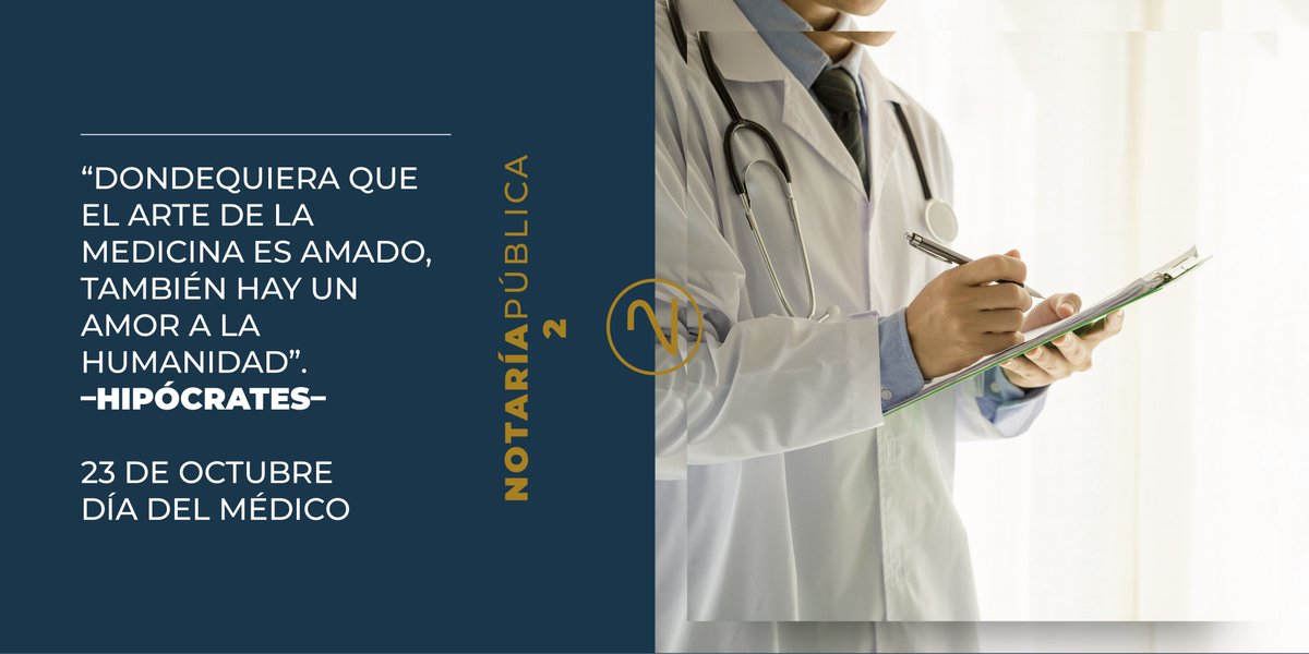 Notaria2mx's tweet photo. Celebremos hoy la labor de aquellos médicos que salvan vidas, y que nos regalan cada día la fuerza y la esperanza para seguir adelante.

¡Feliz día del Médico!

#díadelmédico #medico #medicina https://t.co/CRXVZW8sS6