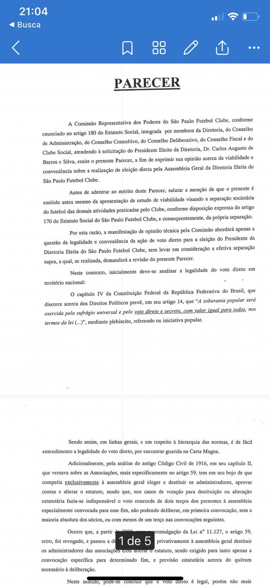 tradicoes's tweet photo. @BlogdoSaoPaulo @Davi_R_Lima @ArnaldoJRibeiro @etironi @gperecinispfc @falabandana Segue o Parecer apresentado. Pare de mentir! https://t.co/OcYFwZLVT5