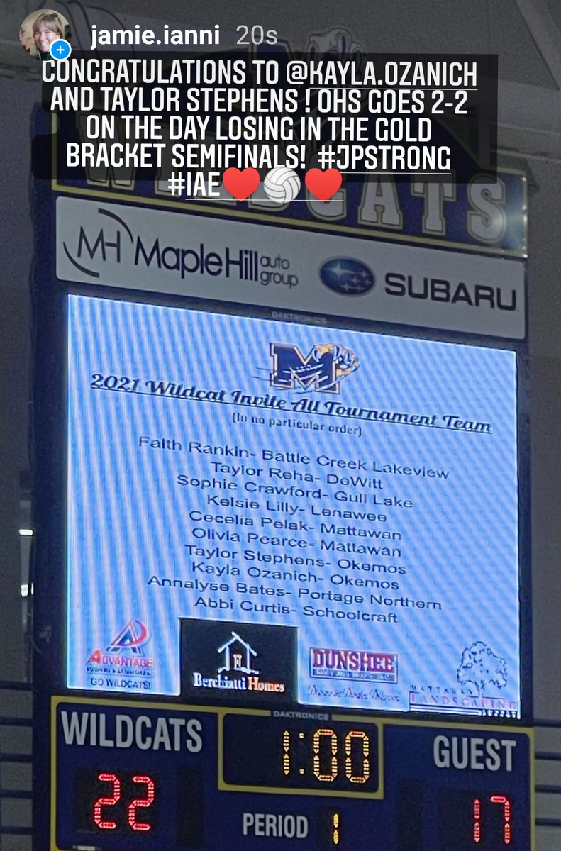 okemosvolleyB's tweet photo. #JPStrong #IAE ๐๐๐ https://t.co/my1ozSjHDb
