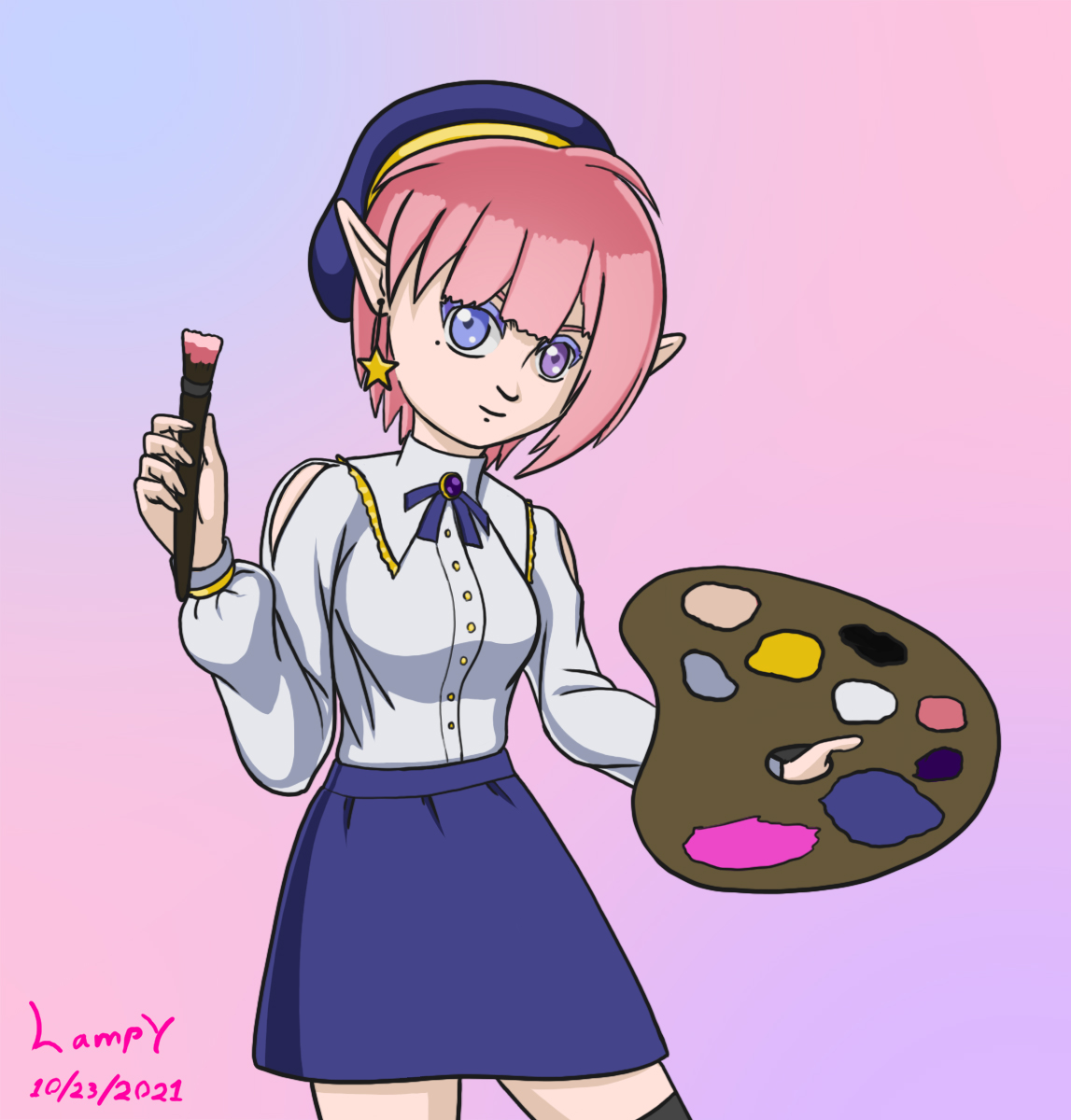 LampyMoth's tweet photo. Made a quick piece! Happy Birth Day @Mystic_Ch !
#Vtuber #VTuberEN #Artystic #ENVtuber #illustrationart #art #drawing #digitalart https://t.co/58FvutnRHg