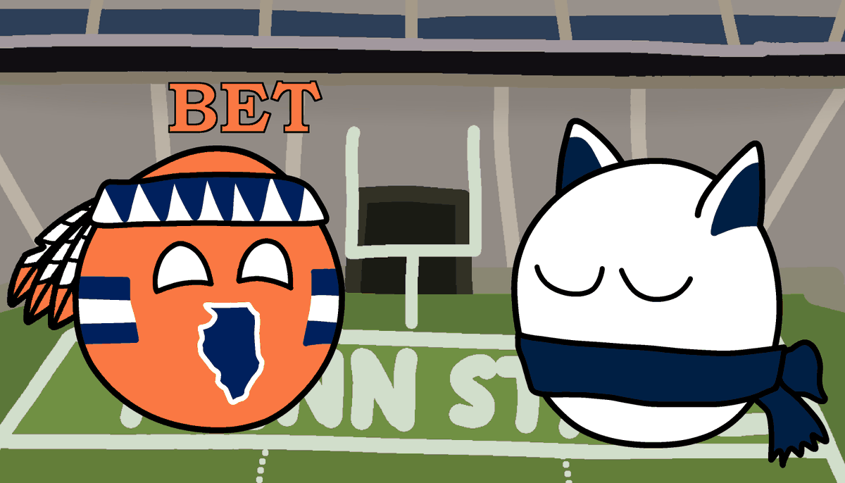 You've never seen anything like it.
After NINE Overtimes, the #Illini beat Penn State 20-18 in Happy Valley. #cfb never fails to excite!

<a href="/Stana_Manatee/">Stanatee-the-Manatee</a> made this #cfbball comic to celebrate: reddit.com/r/cfbball/comm…