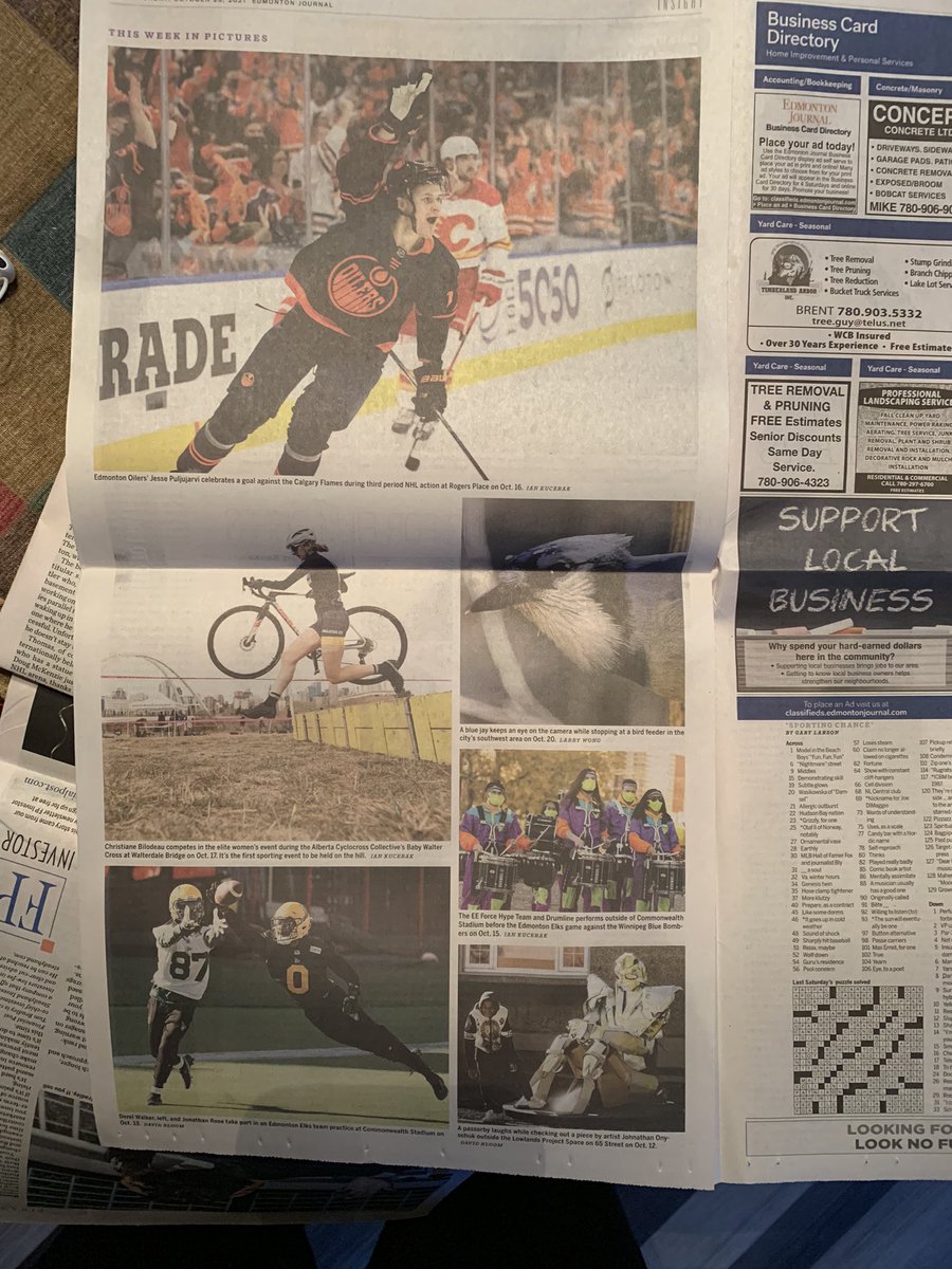 EJlensmen's tweet photo. #thisweekinpictures featured in @edmontonjournal #insight section. 📷@eyekaye LW and @davidbloomphoto https://t.co/0W023dONTM