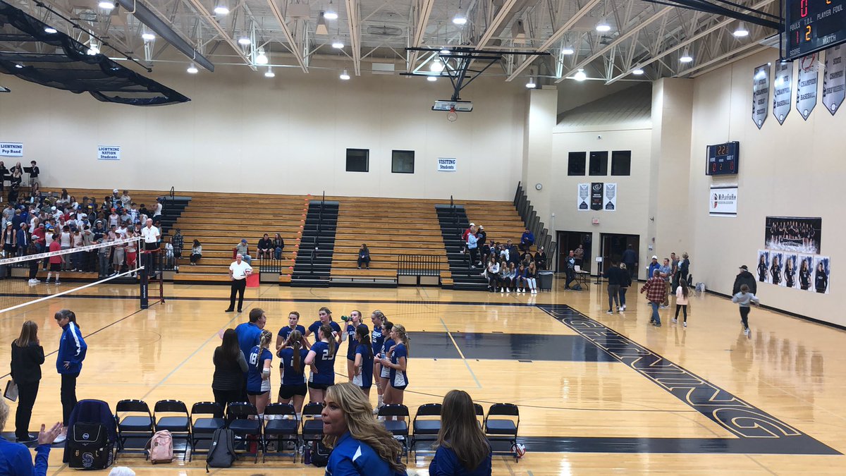 LedgerVolleyba1's tweet photo. Ledgers drop set 1 25-15. Let’s go Ledgers #LedgerPride https://t.co/qlchvYSGe2