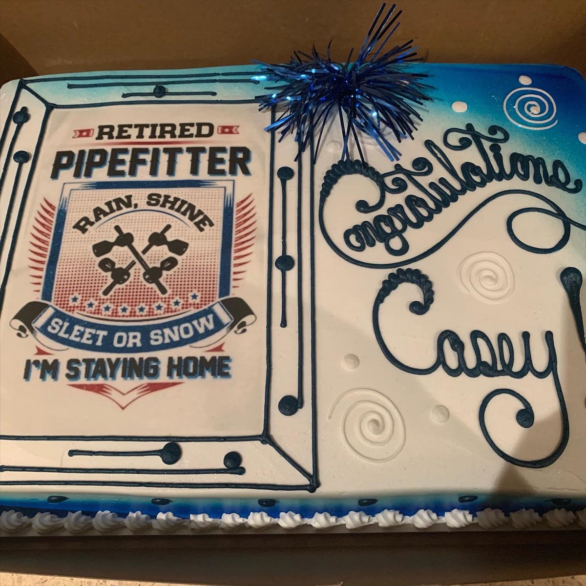 STLlocal562's tweet photo. Rain, shine, sleet or snow, Casey is staying home! Congratulations on a 40 year career with Local 562. We wish you a long healthy and happy retirement! 🍻
#wearelocal562 #retirement #congrats #40yearmember #welldeserved #hardwork #dedication https://t.co/b3QZgfCOSf