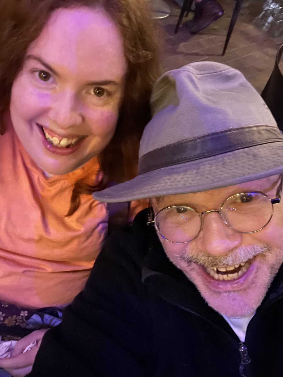 PeterHotez's tweet photo. Saturday night with Rach my special needs adult daughter ⁦@BrasilCafeHTX⁩ in our Montrose Houston neighborhood. Margarita Pizza for her, ⁦@MakersMark⁩ old fashioned for me https://t.co/G1aGVbllRV