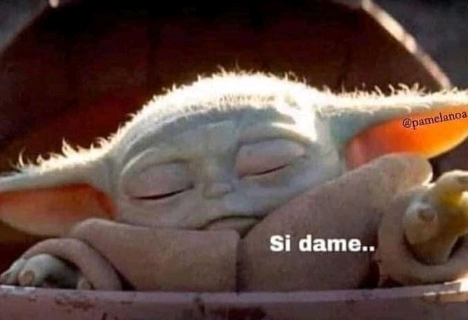 *Ya tomo mucho no le den*

Yo: