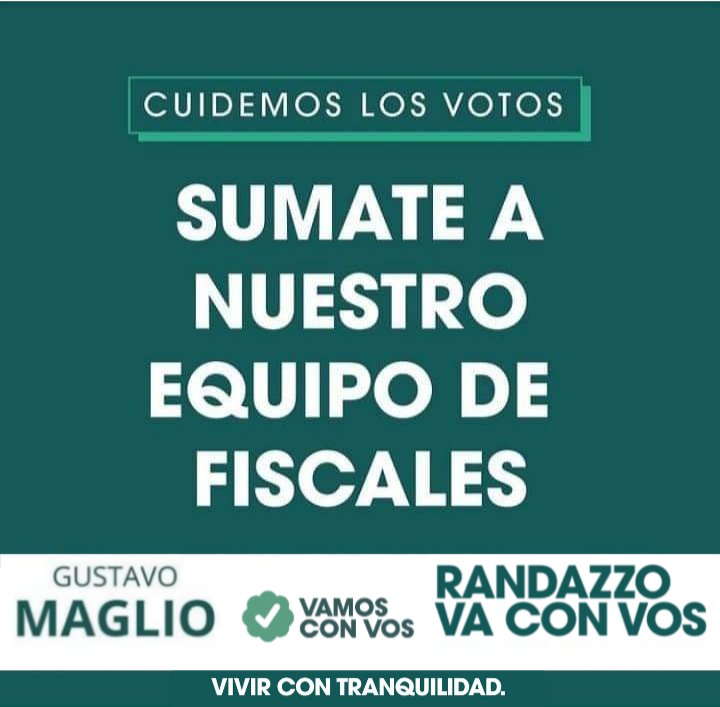 magliotato's tweet photo. Este 14 de Noviembre
Cuida tu Votó
Tenemos que involucrarnos y así poder comenzar la transformación que necesitamos
Hay un Alternativa y Somos Distintos
#Lista508
#Sumate
#NosUneLaMatanza
#GustavoTatoMaglio 
#RandazzoEnLaMatanza 
#RandazzoVaConVos
#CarolinaCastro 
#NicolasTerrera https://t.co/8oD60K5fGN