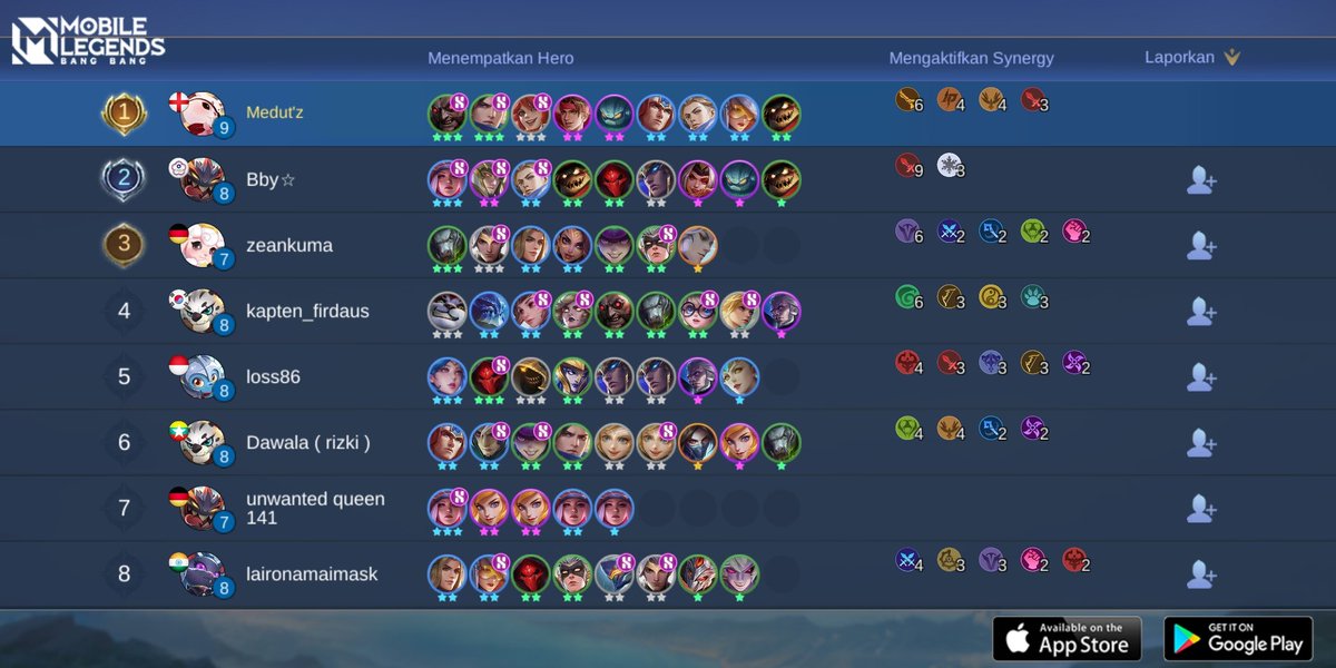 Wow38457206's tweet photo. Ayo bergabung dengan tim saya, tantang semua Player MOBA terbaik bersama! 
https://t.co/rcpJ98WzXq https://t.co/VSbI77deiD