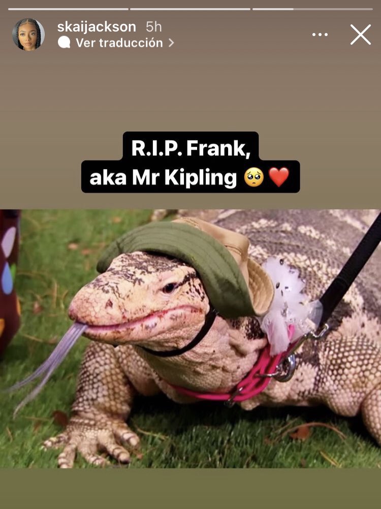 FALLECIÓ LA SEÑORITA KIPLING😭