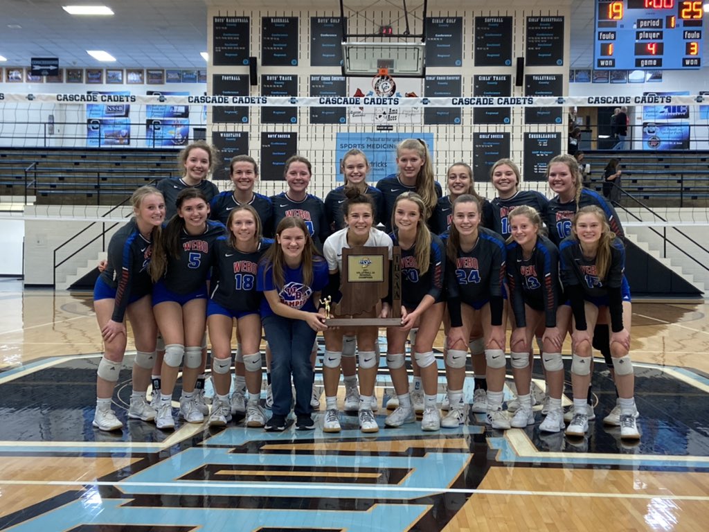 WeBoAthletics's tweet photo. Your Regional Championship @WeBoVolleyball_ team will return to school with a Police and Fire Escort

Route:
Picked up off 136 at Jamestown Legion, North on 75, East on 500 at Wells, North on 500 to 300 back into Advance, North on 75 through Dover into Thorntown and back to WeBo. https://t.co/EiVHl2mrq2